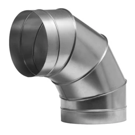BEND90250 - VENTS - 90° CURVED JOINT FOR AIR CONDUCTORS IN GALVANIZED IRON | Ø 250mm