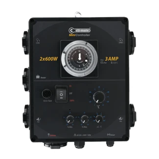 MH3 - CLI-MATE - MINI CONTROLLER | LIGHTS 2X600W TEMPERATURE | 3A