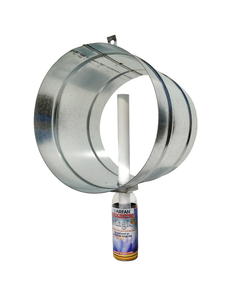 OC125 - ODOR-CONNECT 125MM AVEC DIFFUSEUR D'ARÔMES ET CONTENANT D'HUILES ESSENTIELLES 100ML