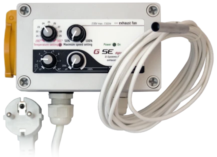 FC02210EU - FANCONTROLLER DIGITALE 1 CANALE TEMPERATURA E ISTERESI 10A EU (1 FAN)